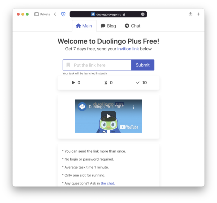 Сегодня расскажу вам о том, какой есть способ бесплатной активации любого срока Duolingo Plus.